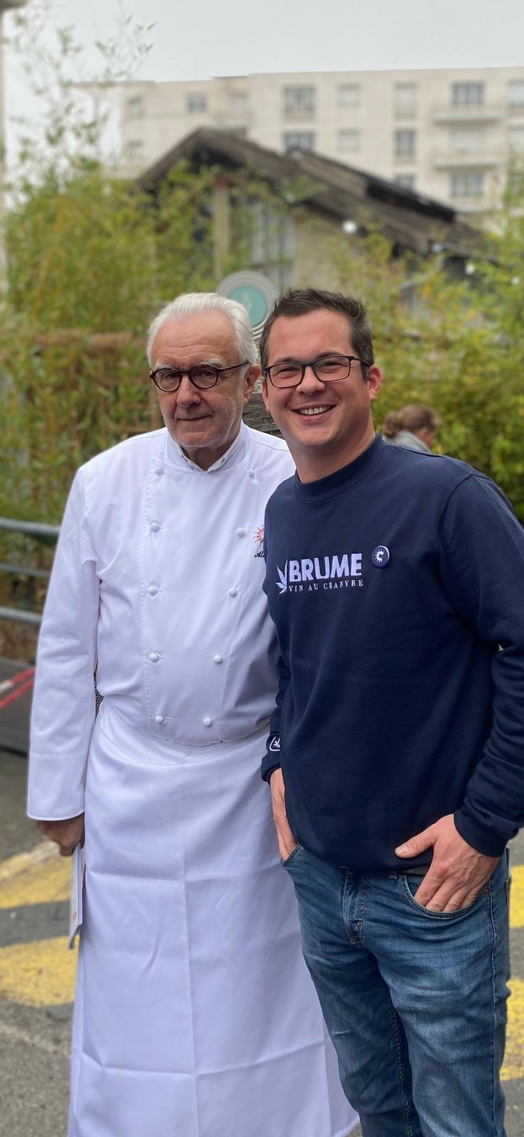 Maxime BORDELOT et Alain DUCASSE